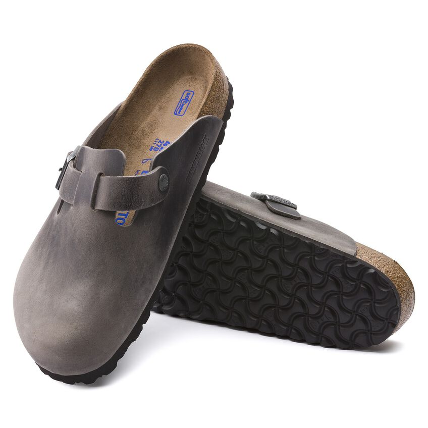 Birkenstock | Boston Oiled Leather Soft Footbed | Narrow