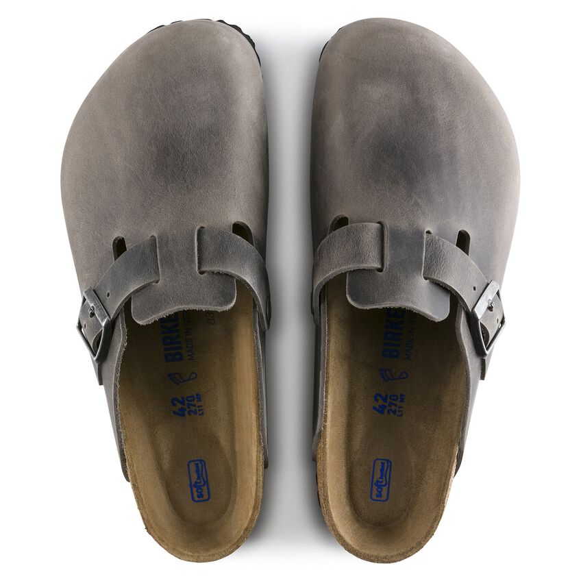 Birkenstock | Boston Oiled Leather Soft Footbed | Narrow