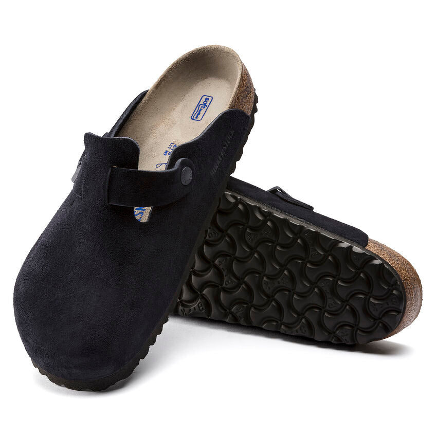 Birkenstock | Boston Suede Soft Footbed