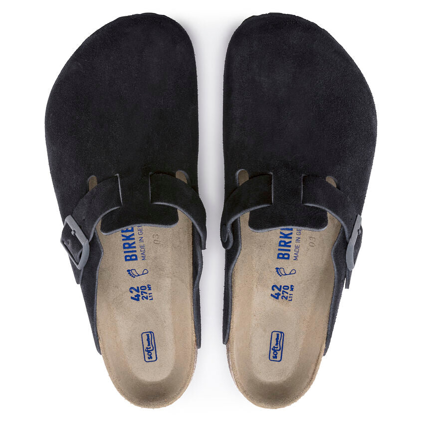 Birkenstock | Boston Suede Soft Footbed