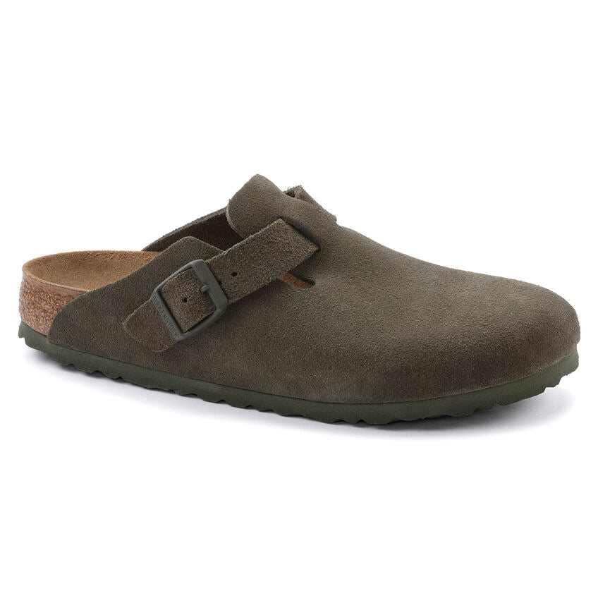 Birkenstock | Boston Suede Soft Footbed