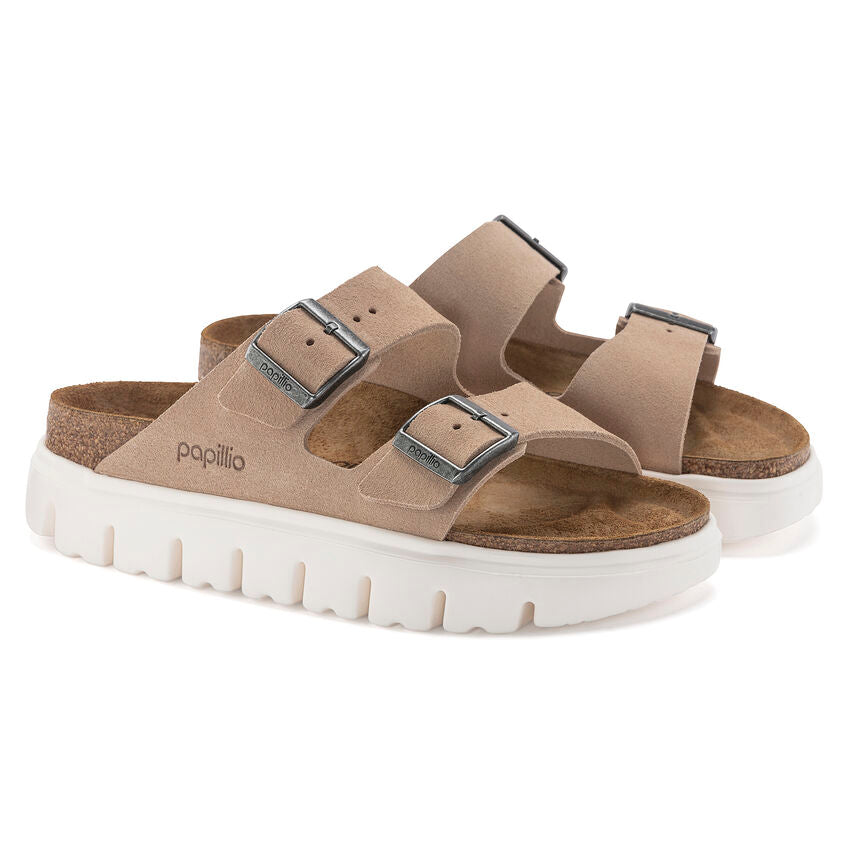 Birkenstock | Papillio | Arizona Chunky | Warm Sand | Narrow