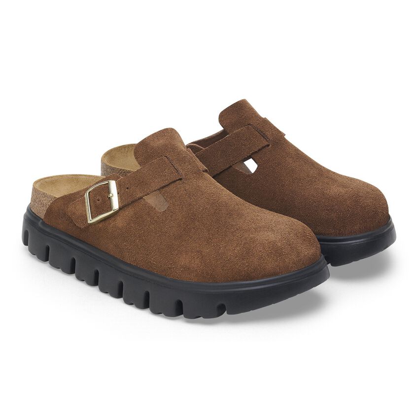 Bikenstock | Papillio | Boston Chunky | Narrow | Suede