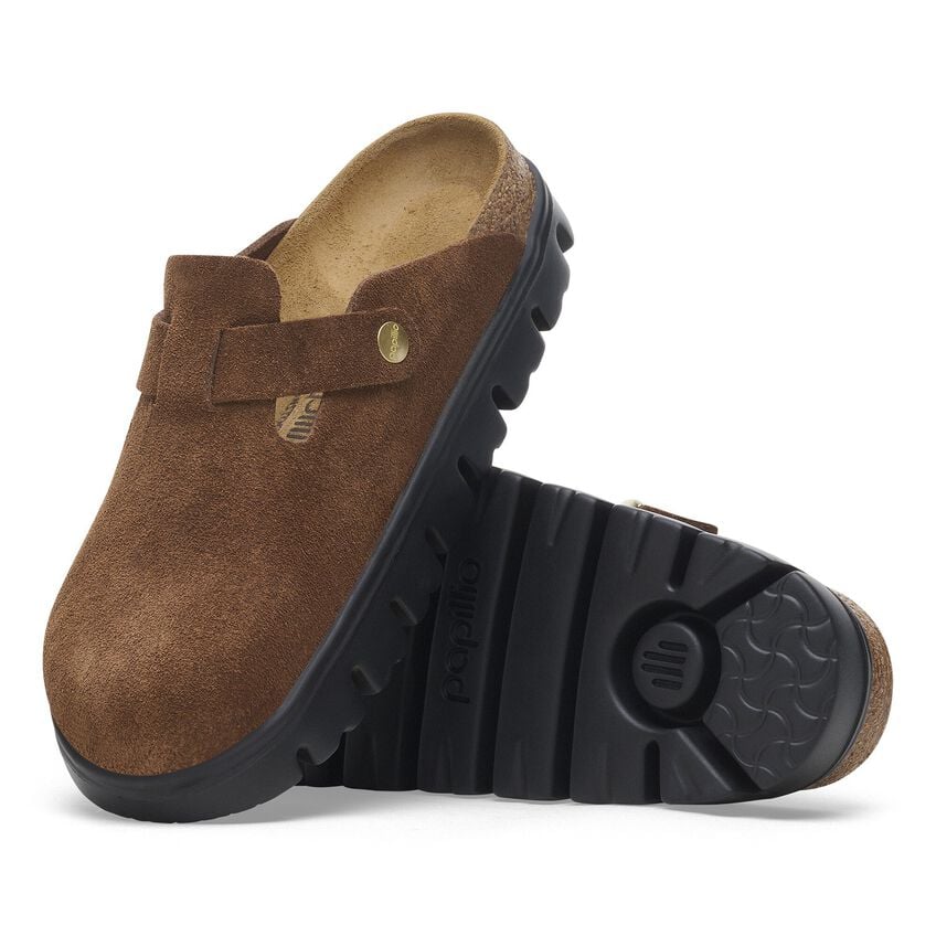 Bikenstock | Papillio | Boston Chunky | Narrow | Suede