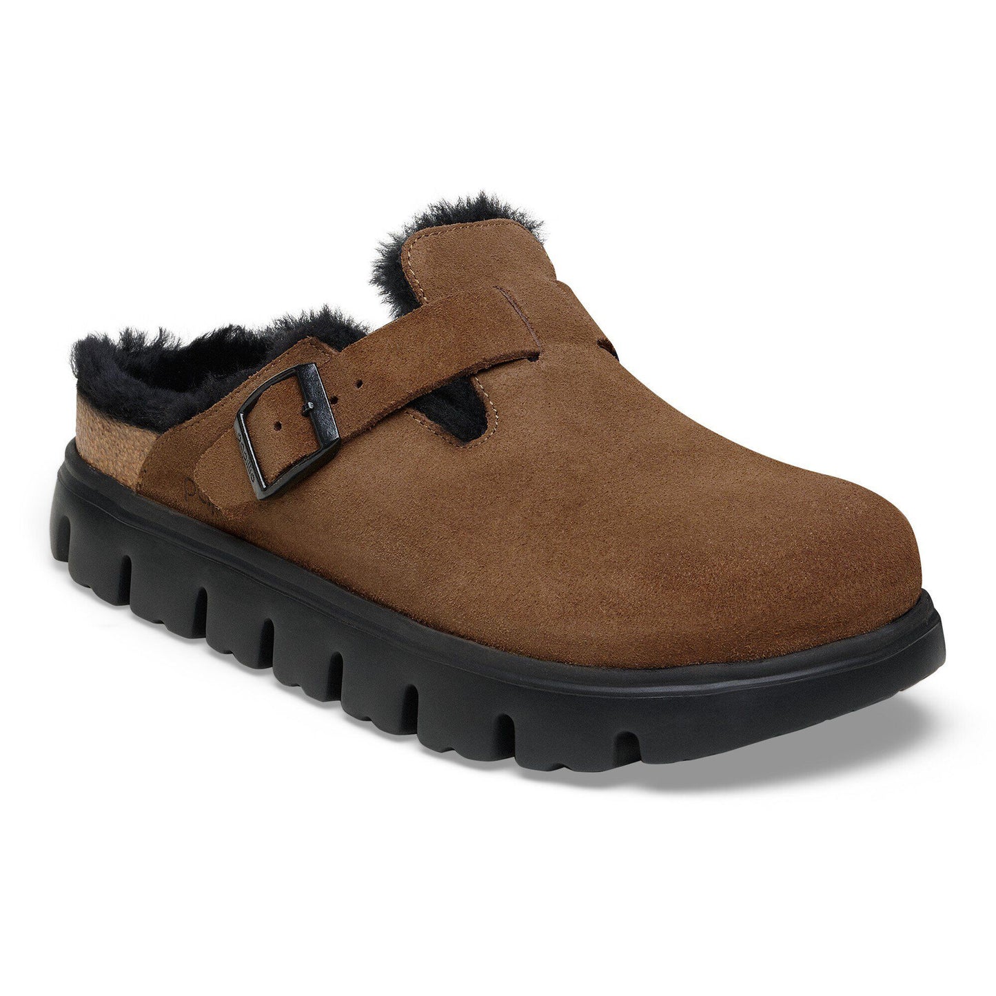 Birkenstock | Boston Chunky Shearling lined | Dark Tea