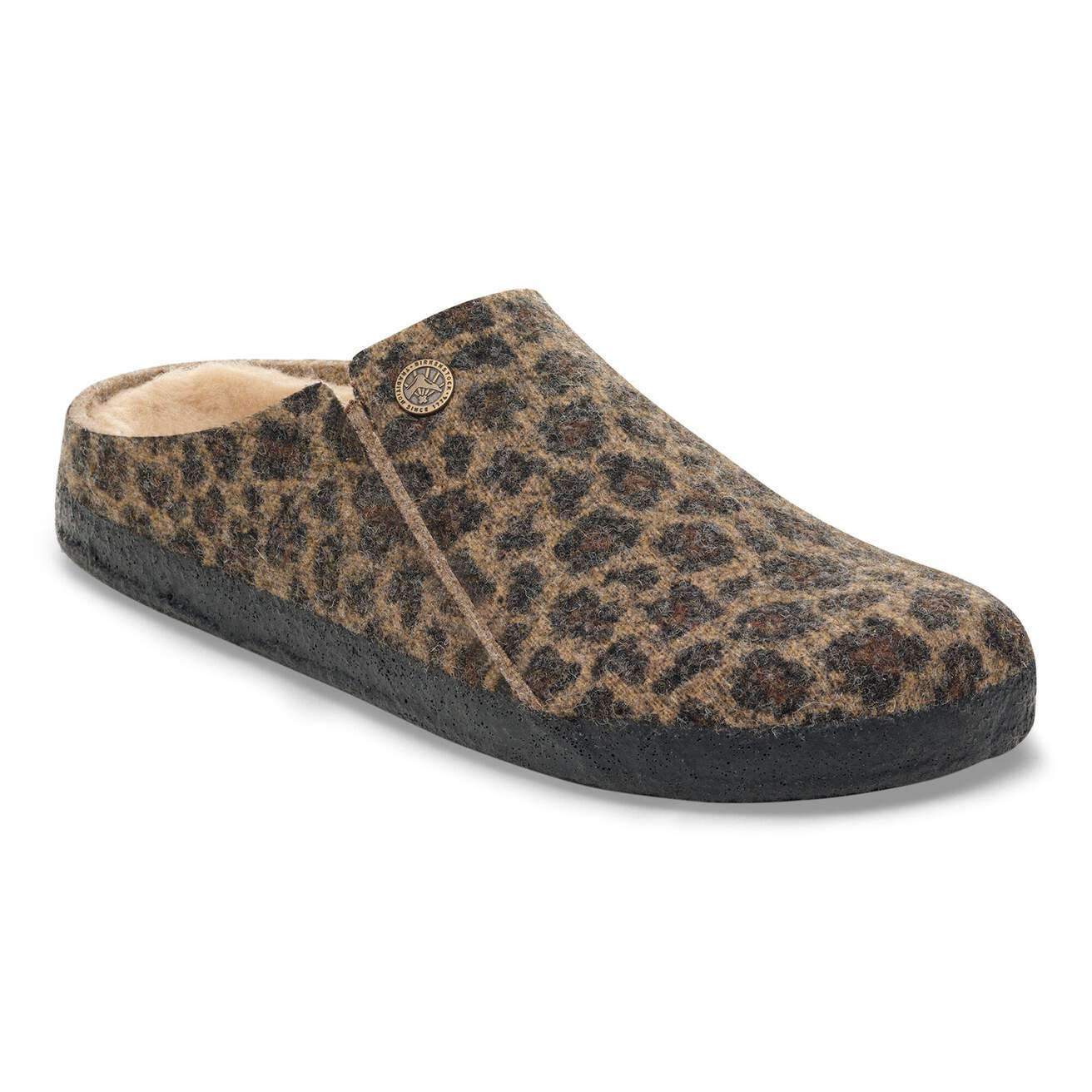 Birkenstock | Zermatt Shearling | Leopard Toffee