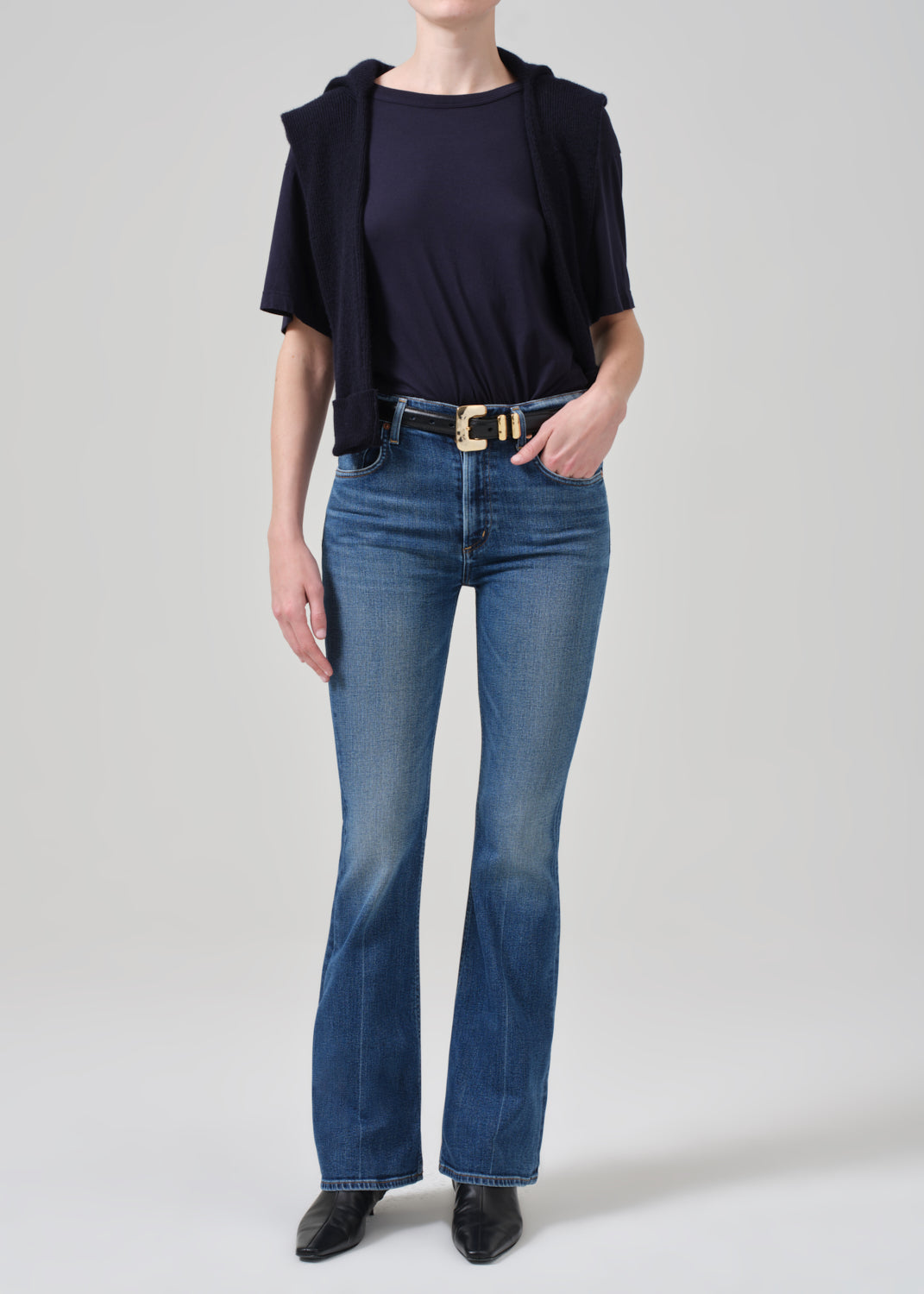 Citizens of Humanity | Lilah High Rise Bootcut Jean | Abolone