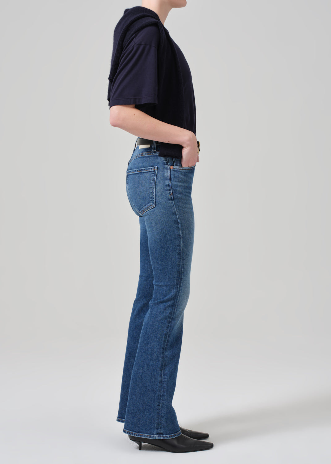 Citizens of Humanity | Lilah High Rise Bootcut Jean | Abolone