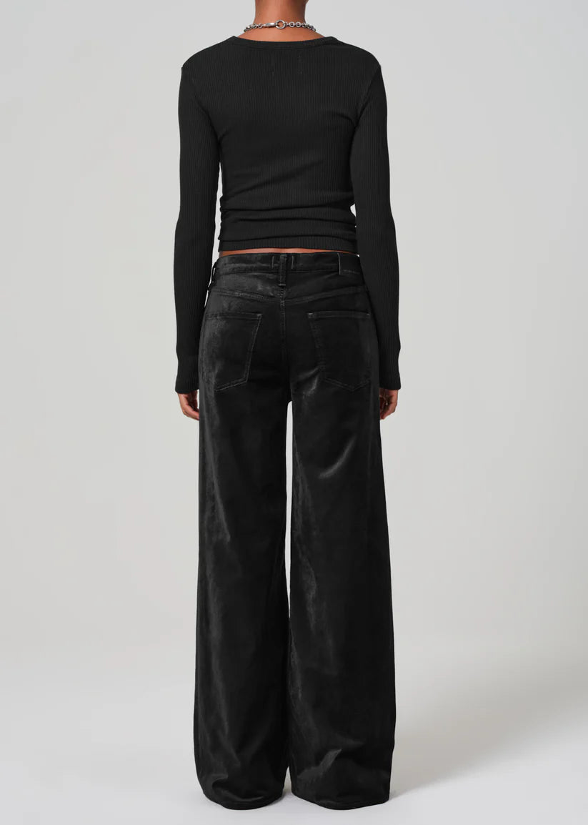 Citizens of Humanity | Lolli Mid Rise Baggy Velvet