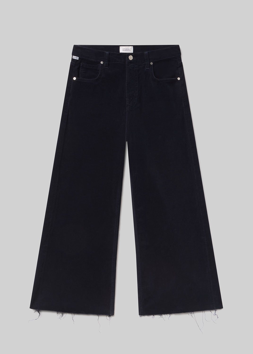 Citizens Of Humanity | Lyra Wide Leg Crop | Navy Cord