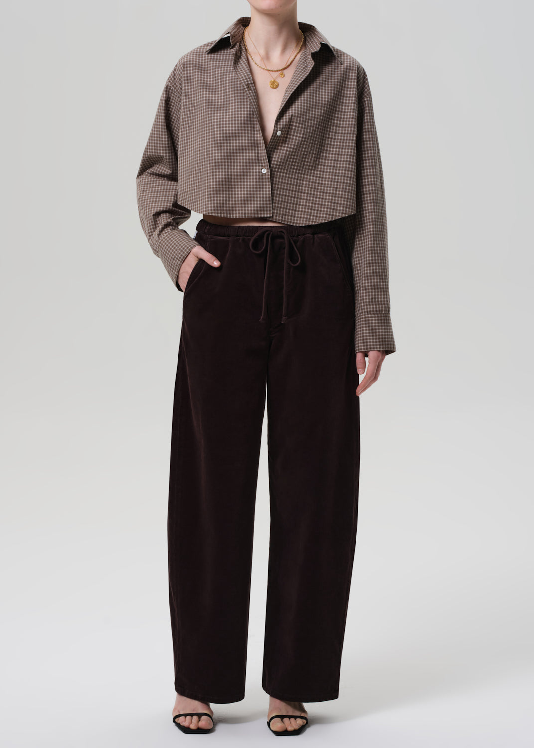 Citizens of Humanity | Aurora Pull On Pant : cord | Barrister