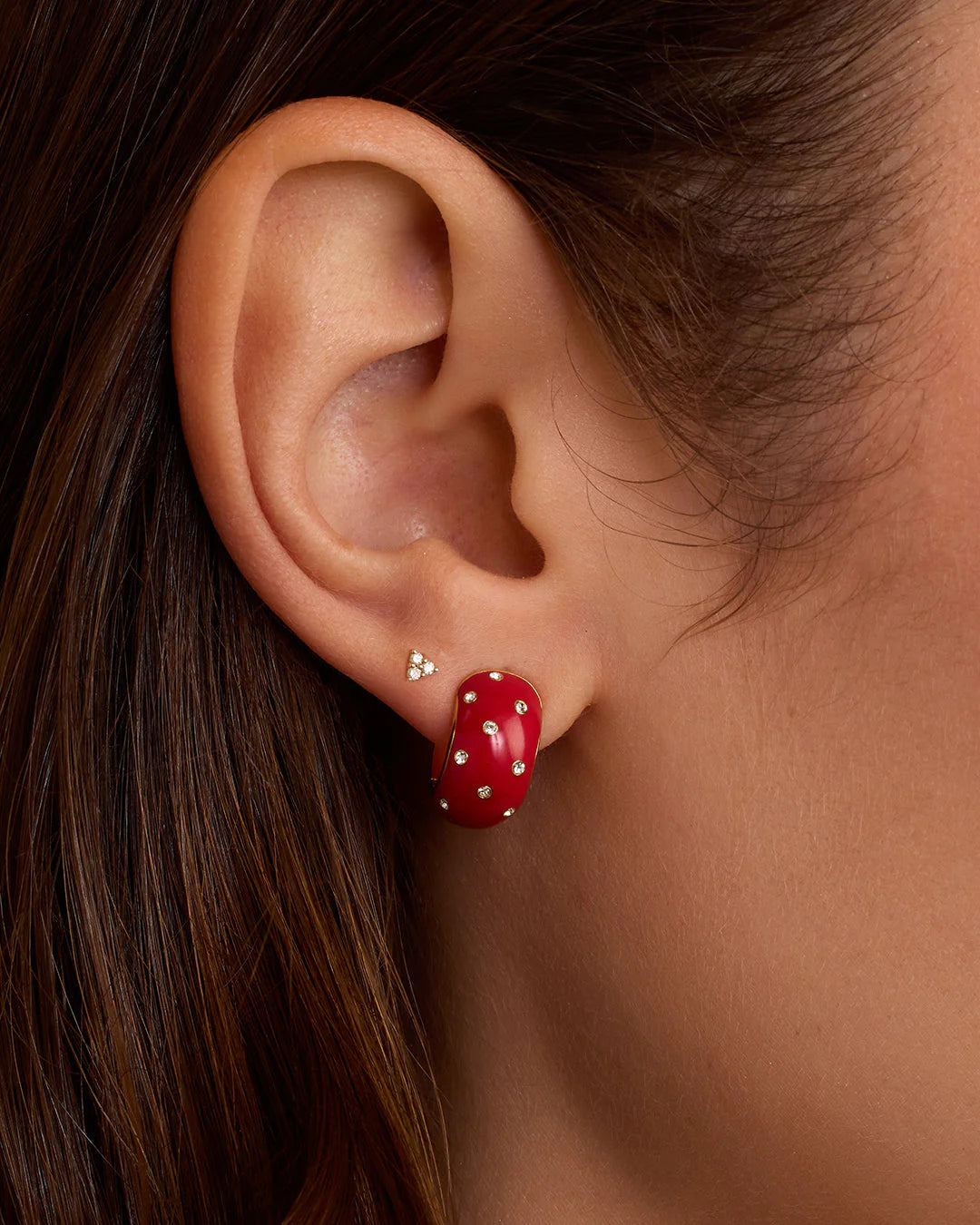 Gorjana | Noel Shimmer Huggies