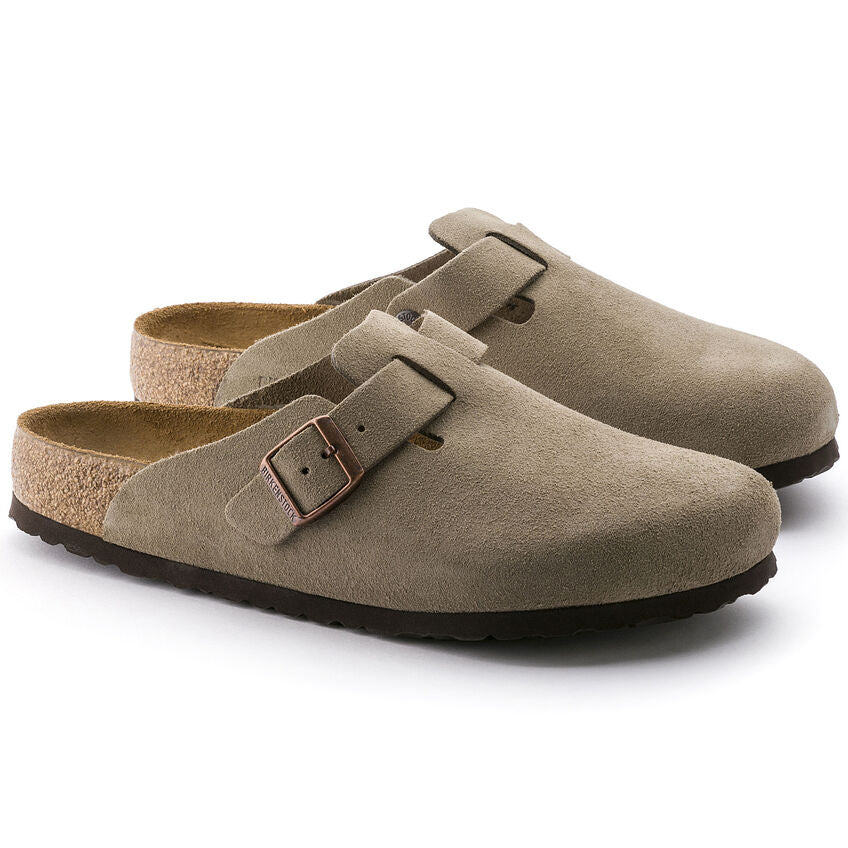 Birkenstock | Boston Suede Soft Footbed