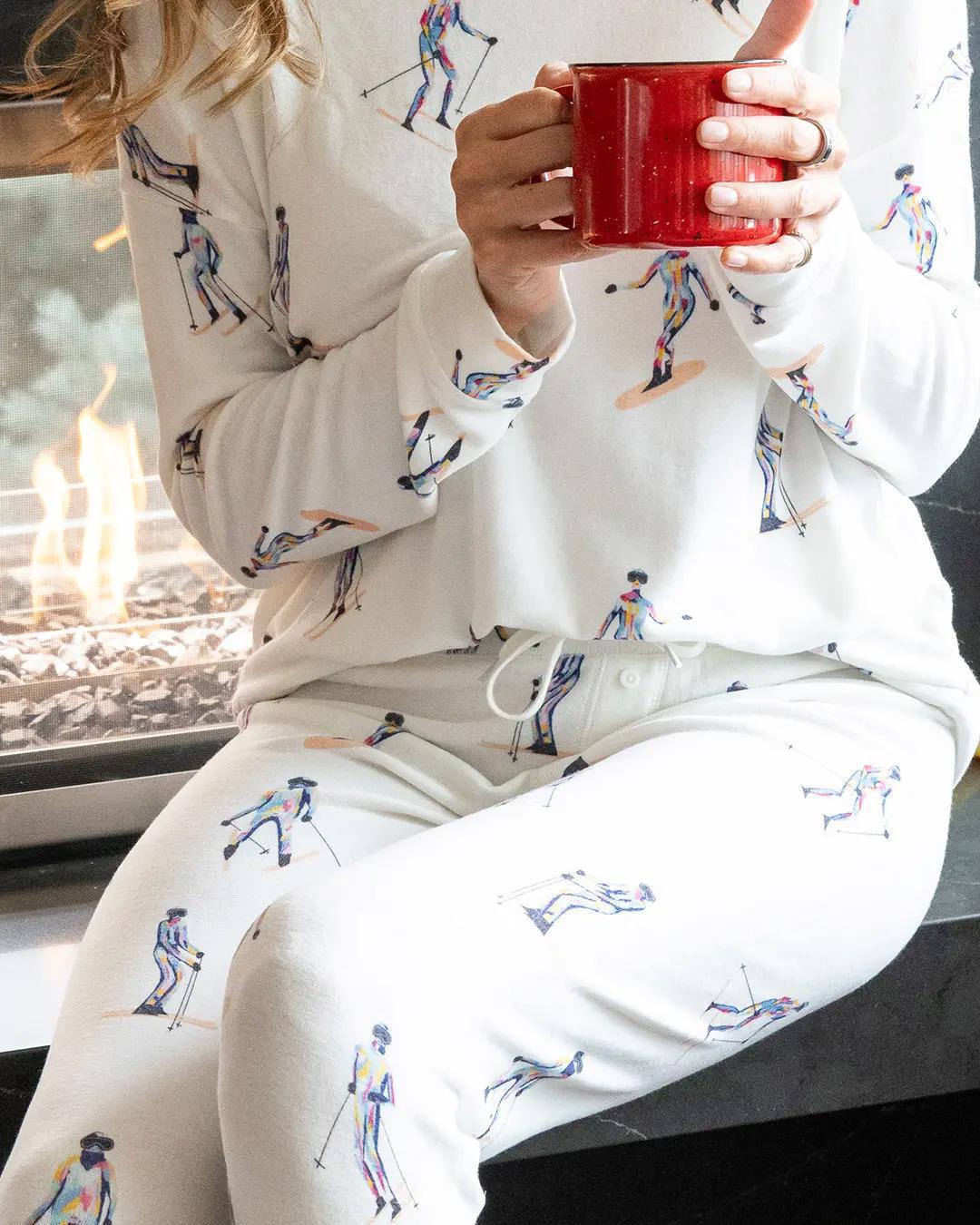 Aspen Dream | Jogger Bottom PJ Set | Stylish Skiers