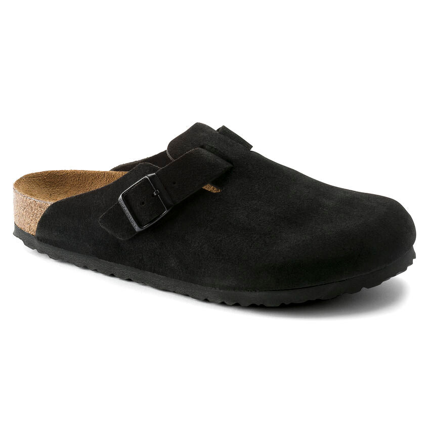 Birkenstock | Boston Suede Soft Footbed