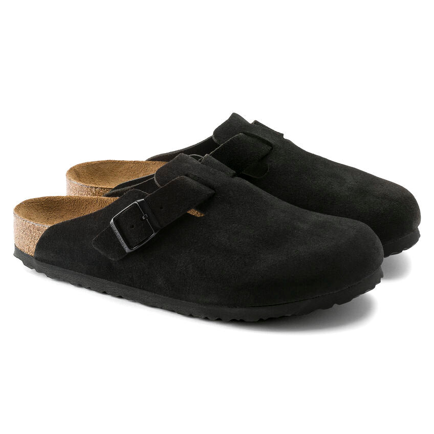Birkenstock | Boston Suede Soft Footbed