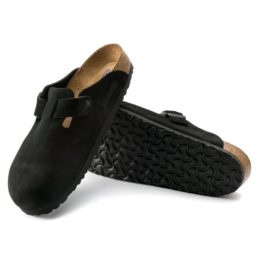 Birkenstock | Boston Suede Soft Footbed
