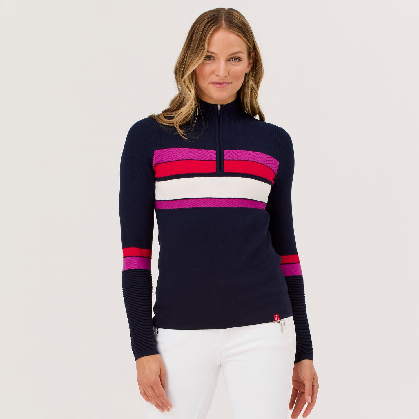 Krimson Klover | Emory Zip Neck | Navy