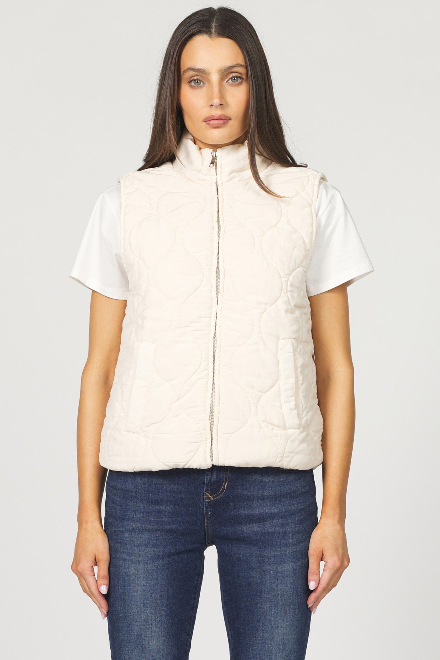 Dear John | Hadley Vest | Cream