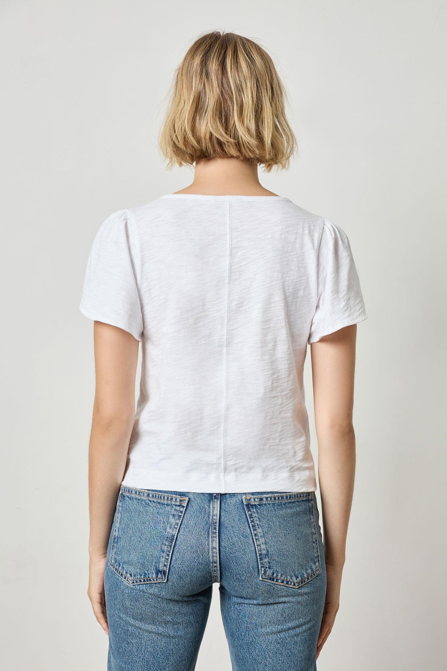 Lilla P. | Button Front Flutter Sleeve | PA 2847