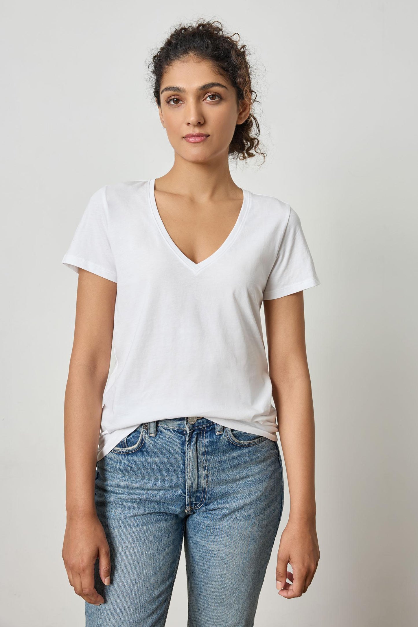 Lilla P | Short Sleeve V-Neck | 2926
