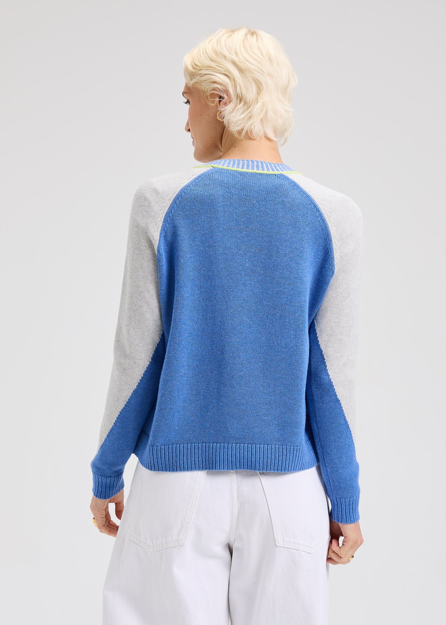 Zaket & Plover | Panelled Cardigan