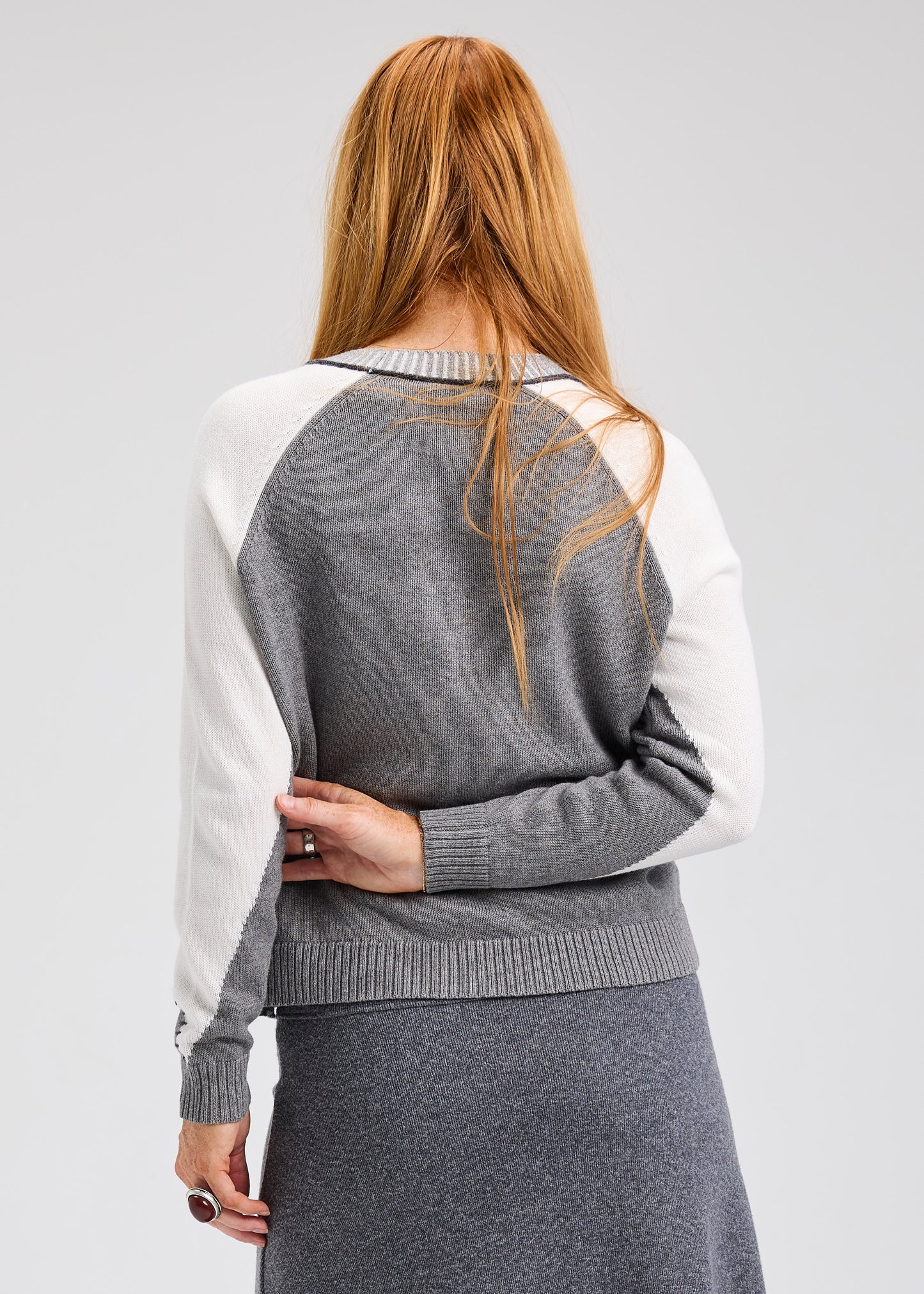 Zaket & Plover | Panelled Cardigan