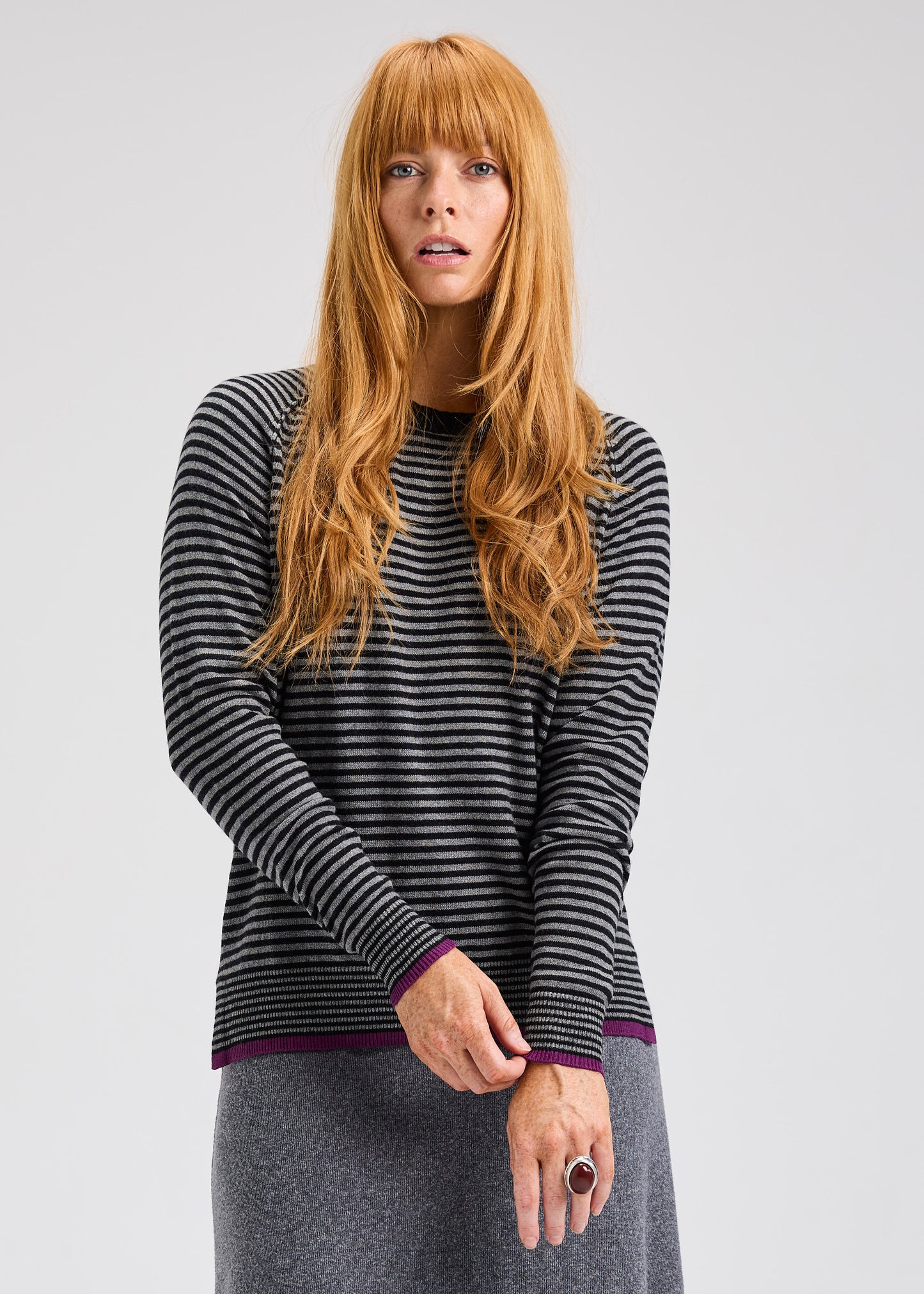 Zaket & Plover |  Stripe Crew Sweater