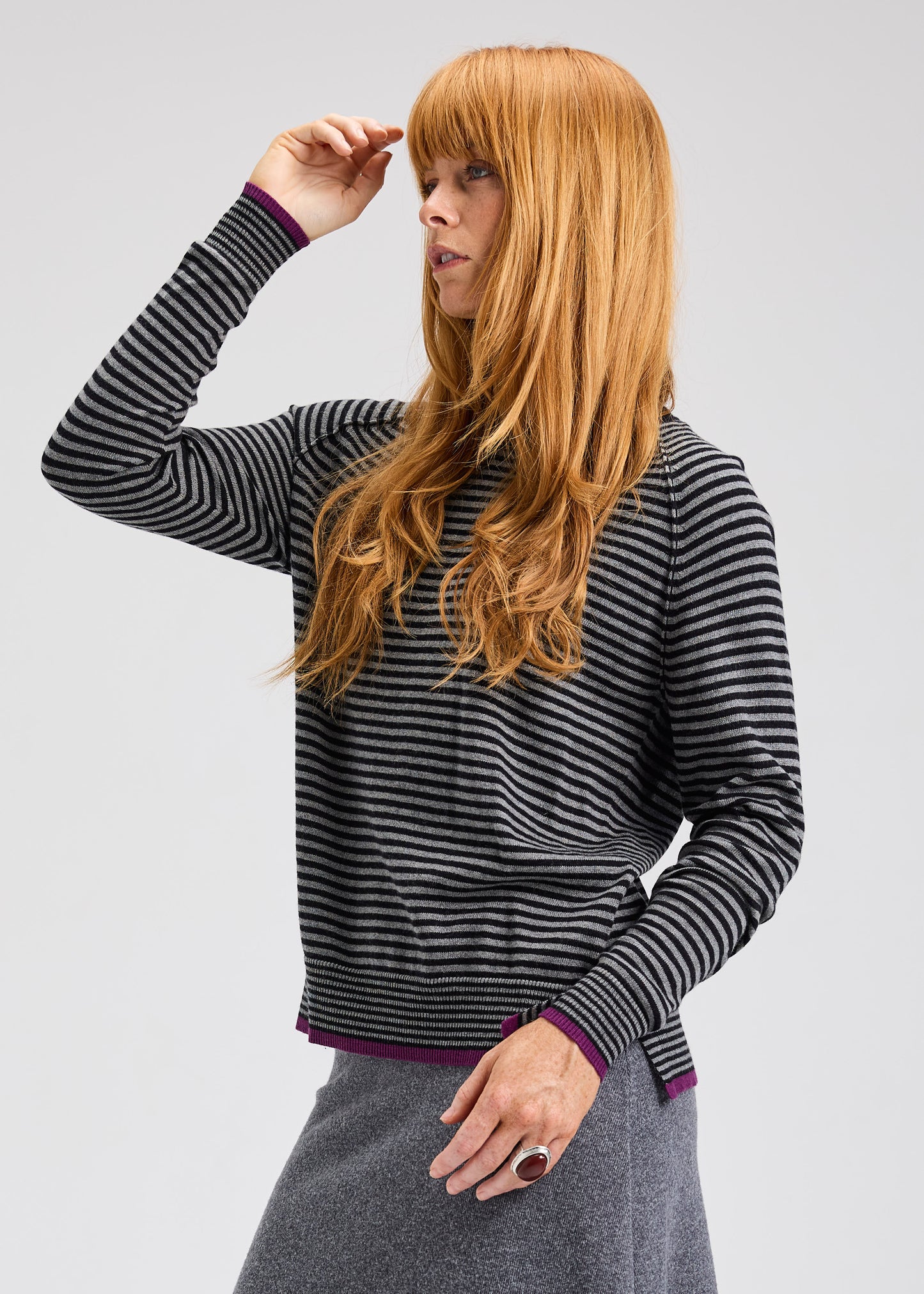 Zaket & Plover |  Stripe Crew Sweater