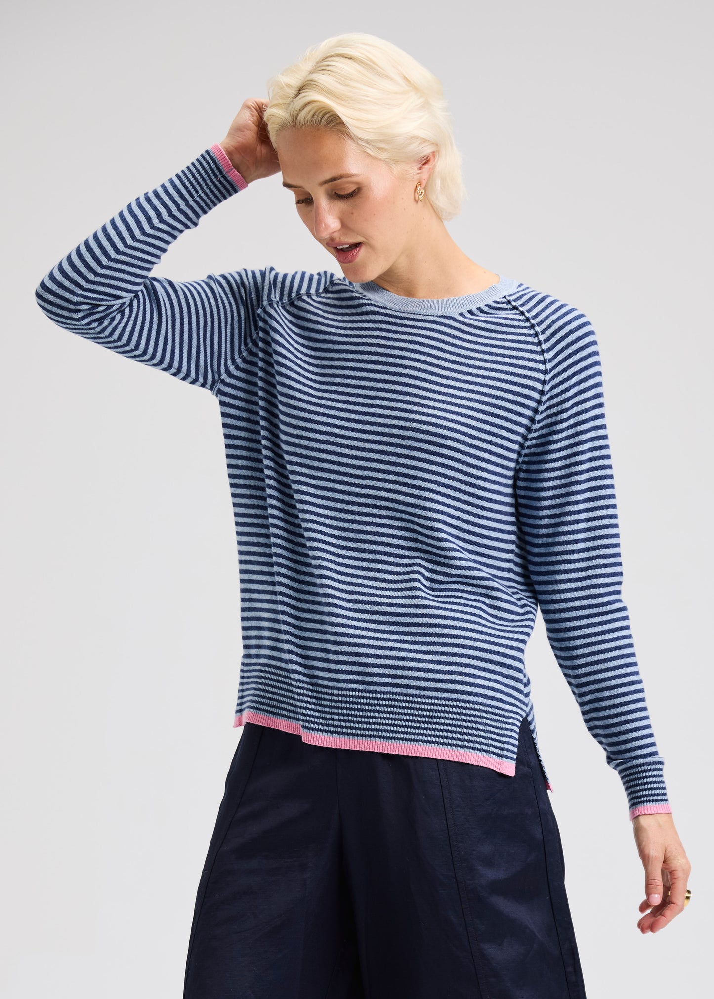 Zaket & Plover |  Stripe Crew Sweater