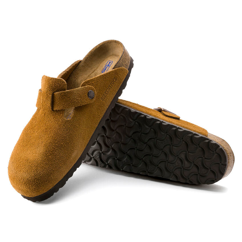 Birkenstock | Boston Suede Soft Footbed
