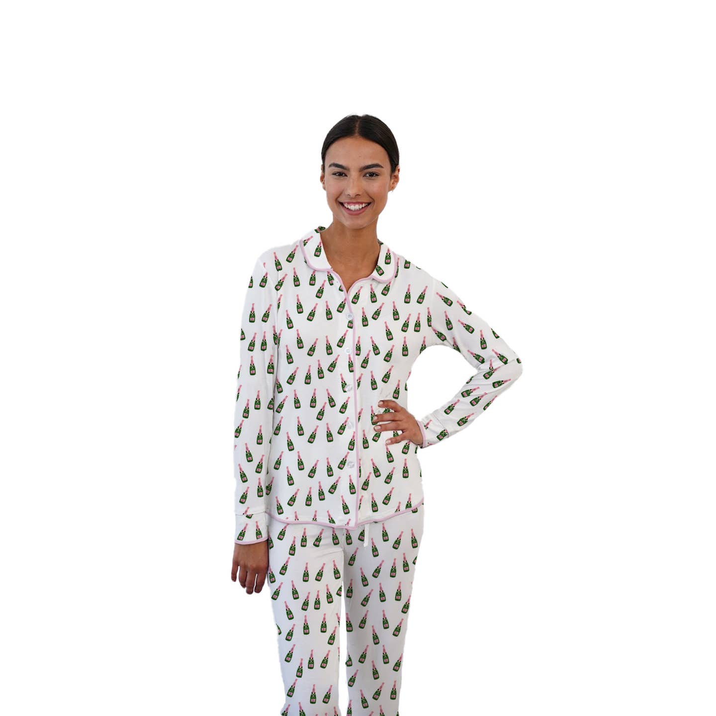 Toss |  Champagne Pajama Pant Set