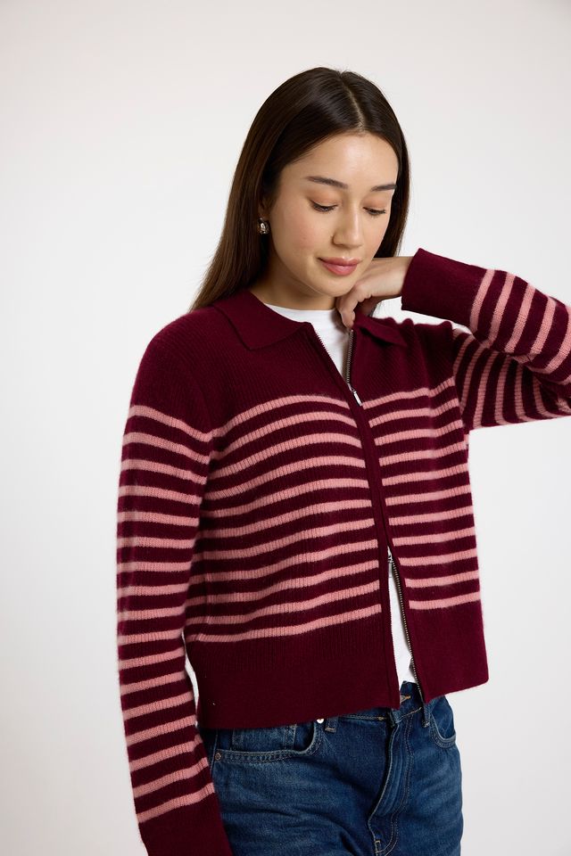 Brodie | Kate Bretton Jacket | Cherry