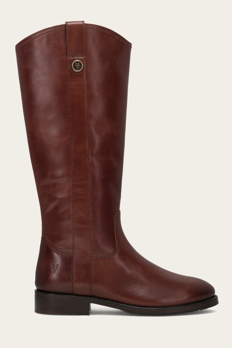 FRYE | Melissa Button Tall | Saddle