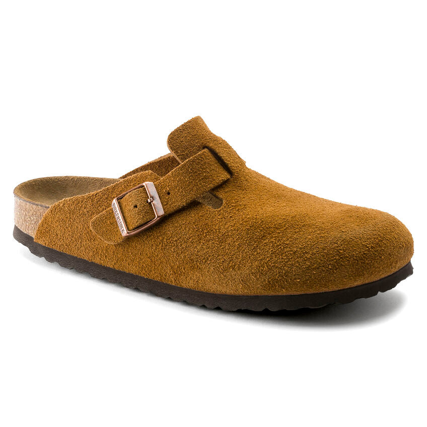 Birkenstock | Boston Suede Soft Footbed