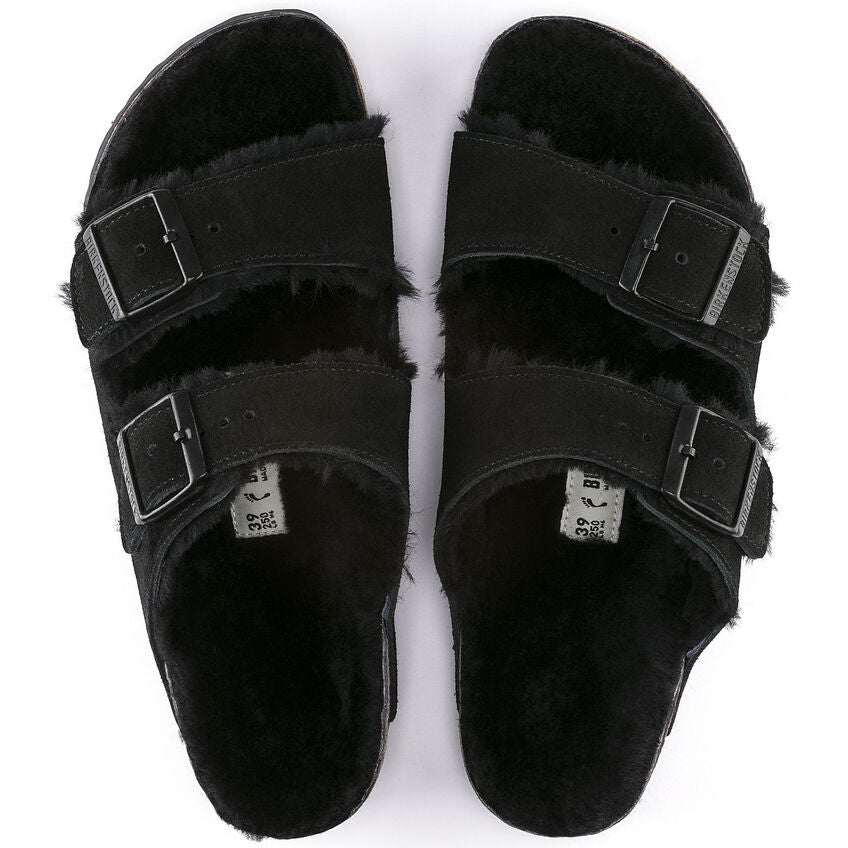 Birkenstock |  Arizona Shearling Suede Leather