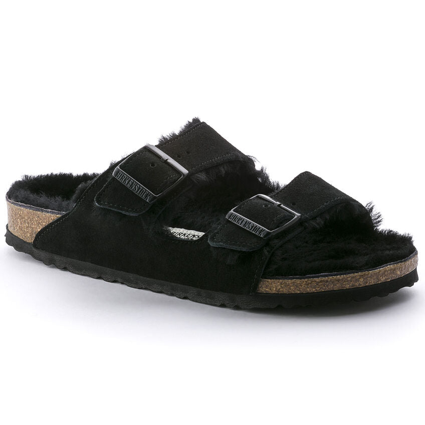 Birkenstock |  Arizona Shearling Suede Leather