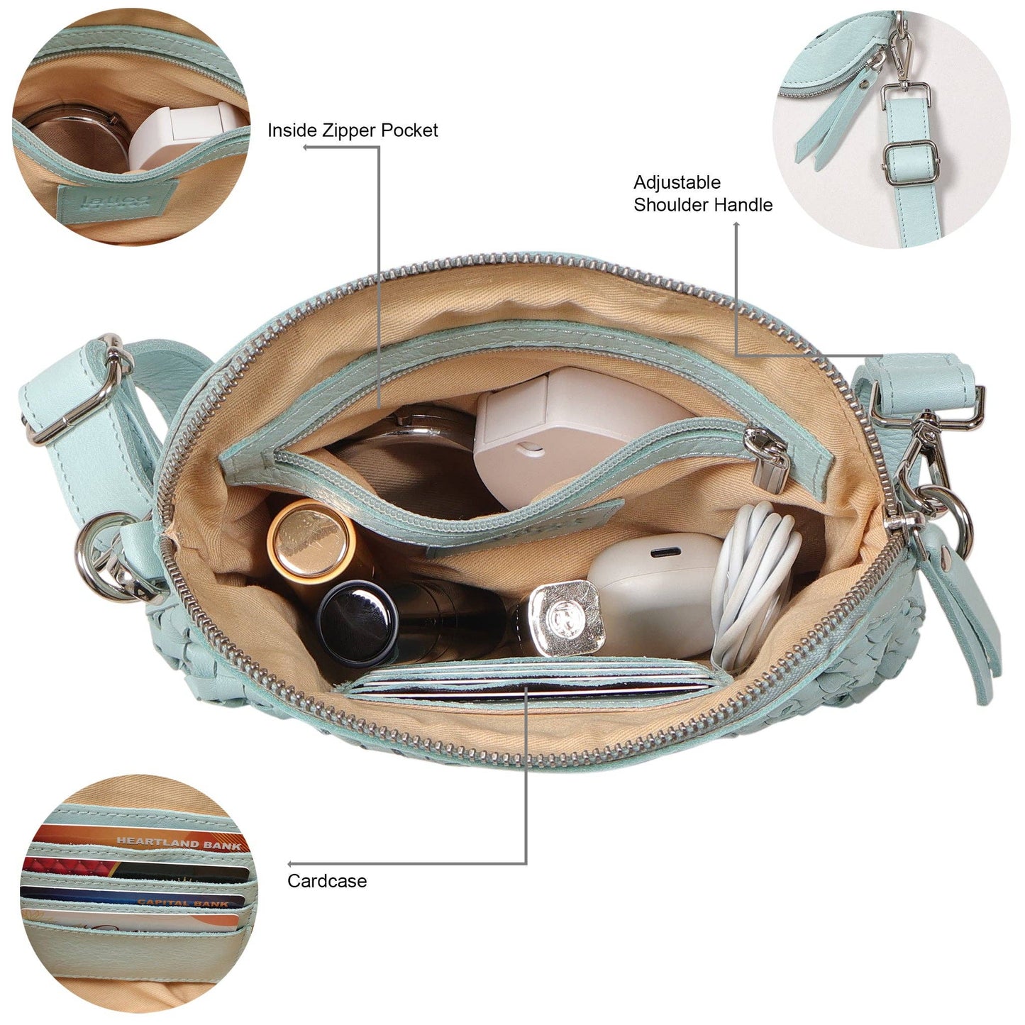 
                  
                    Coast Leather Crossbody Bag: Cognac
                  
                