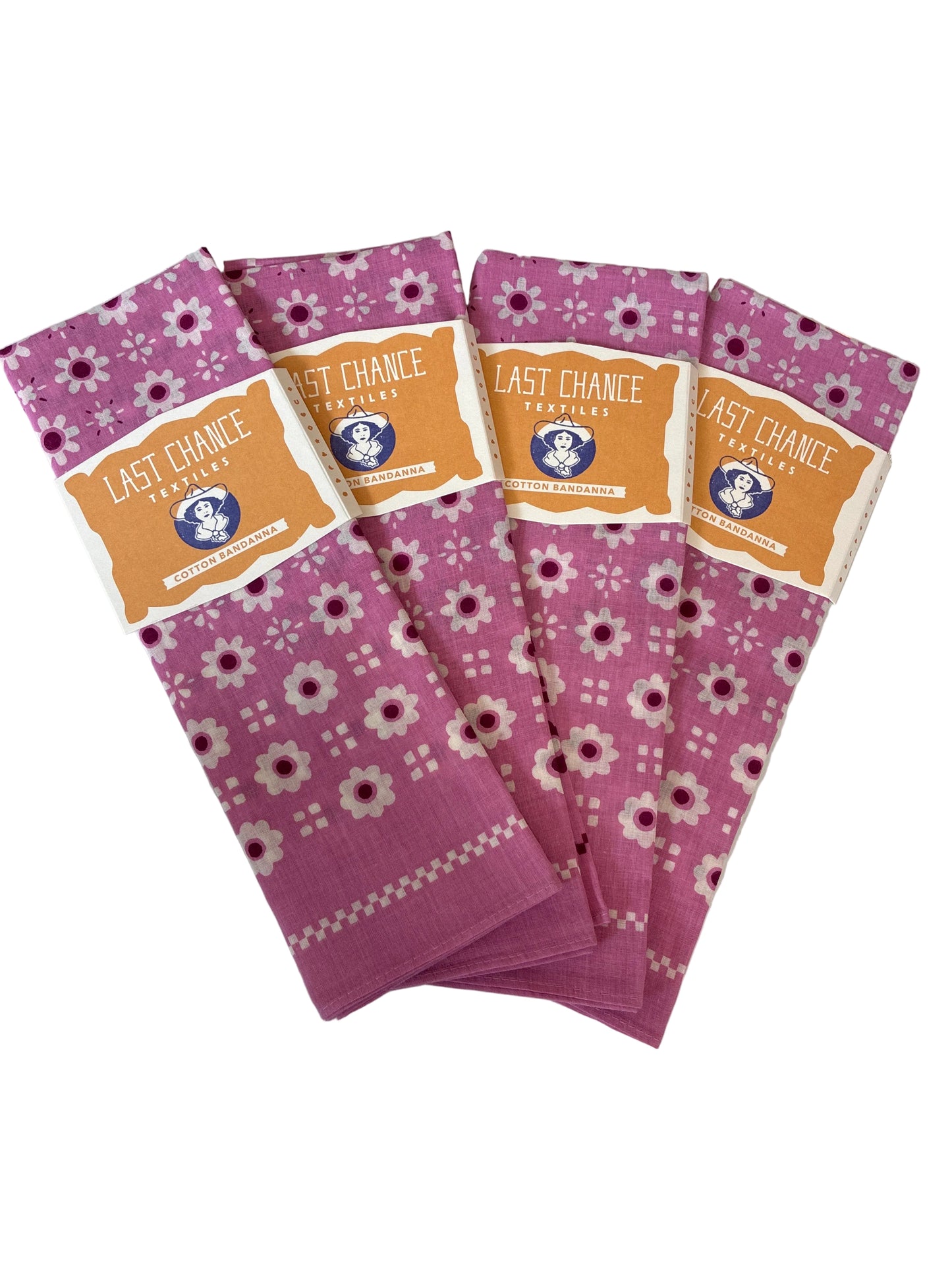 
                  
                    Last Chance Textiles | Cotton Switcheroo Bandana | Sorbet
                  
                