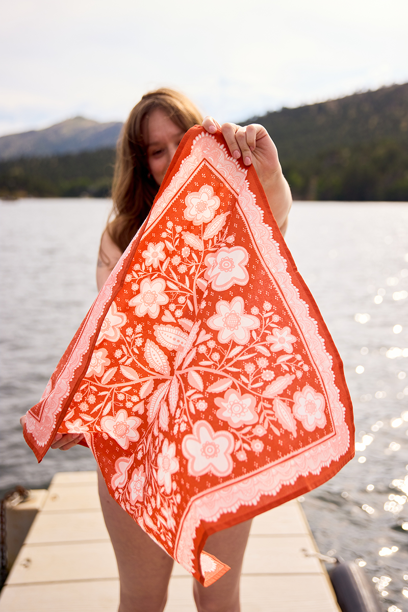 
                  
                    No. 145 Lacey Bandana
                  
                