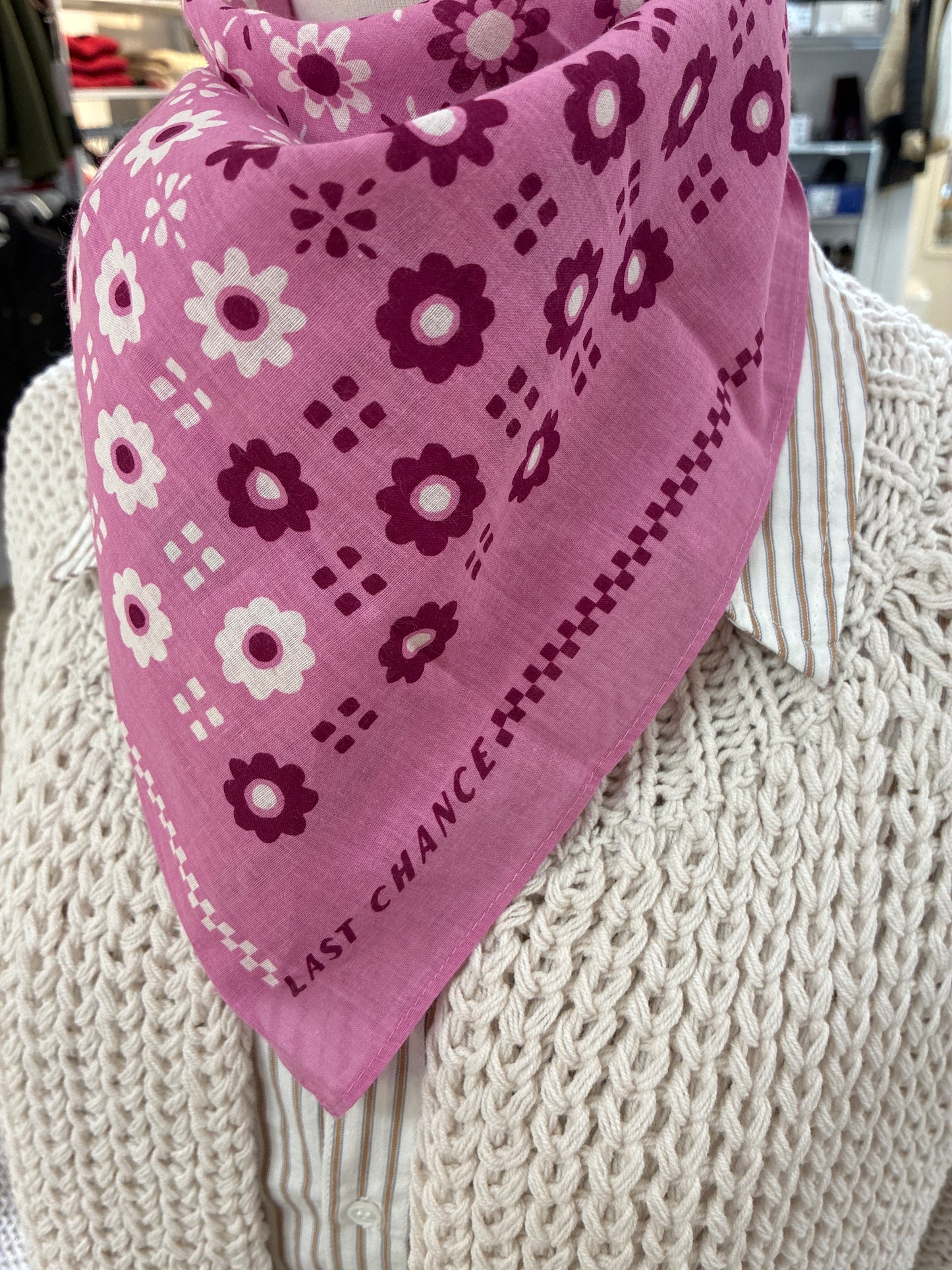 
                  
                    Last Chance Textiles | Cotton Switcheroo Bandana | Sorbet
                  
                