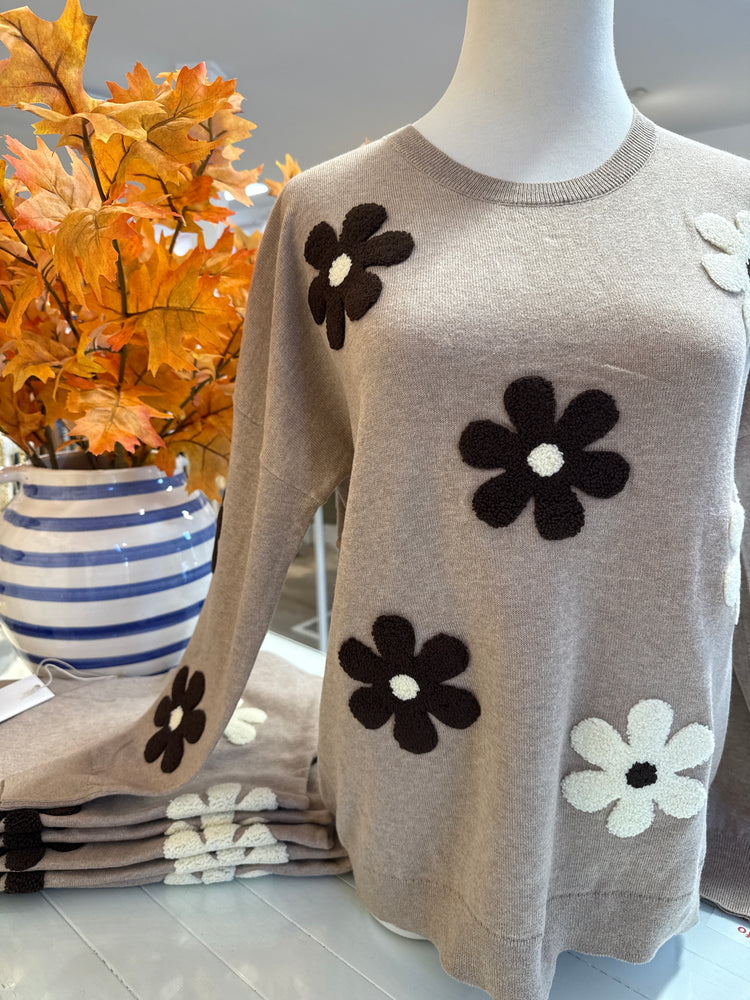 
                  
                    J.Society | Flower Crew Sweater | 22072
                  
                