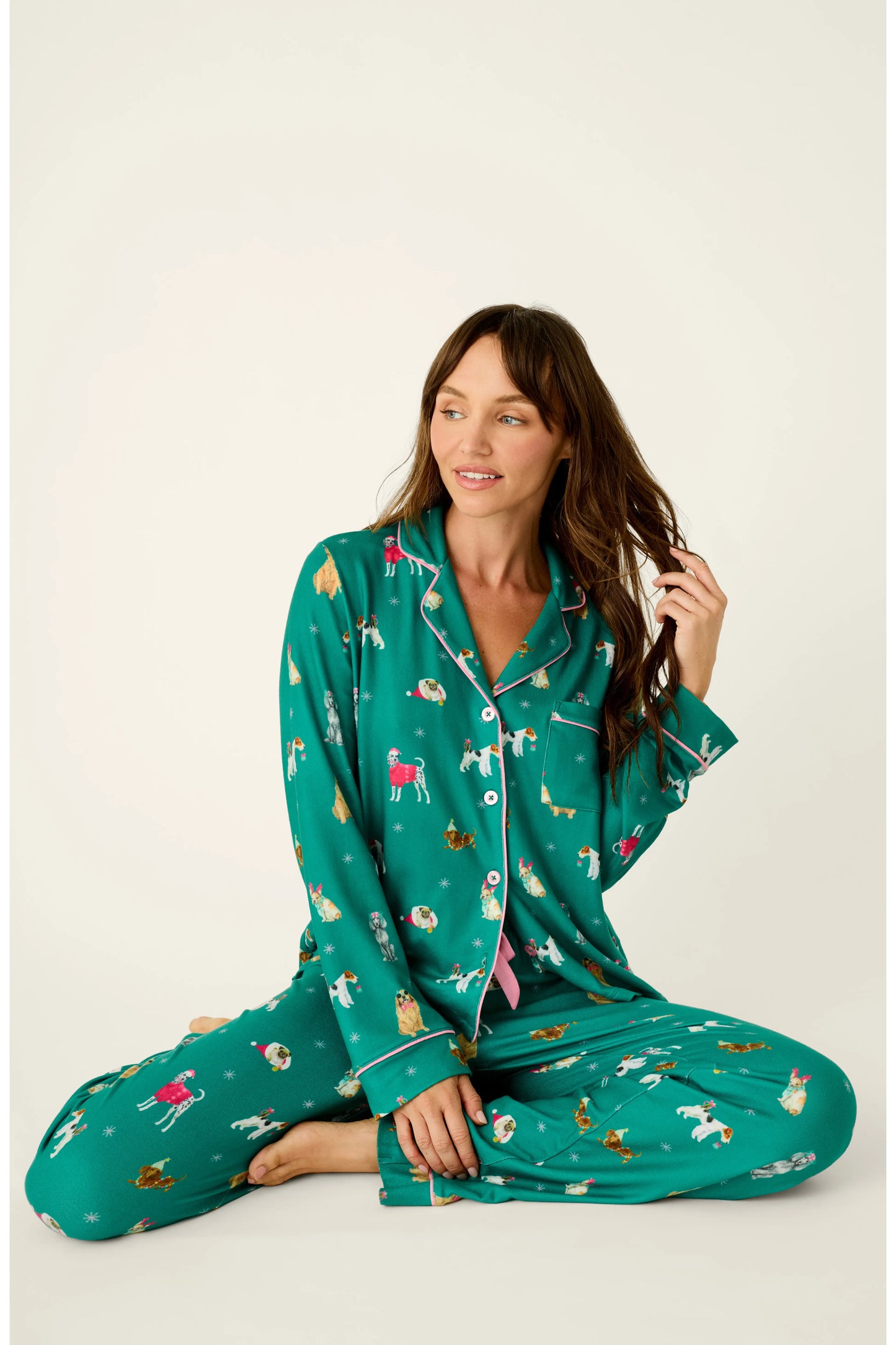 
                  
                    PJ Salvage | Happy Pawlidays PJ Set | RAHPPJ
                  
                