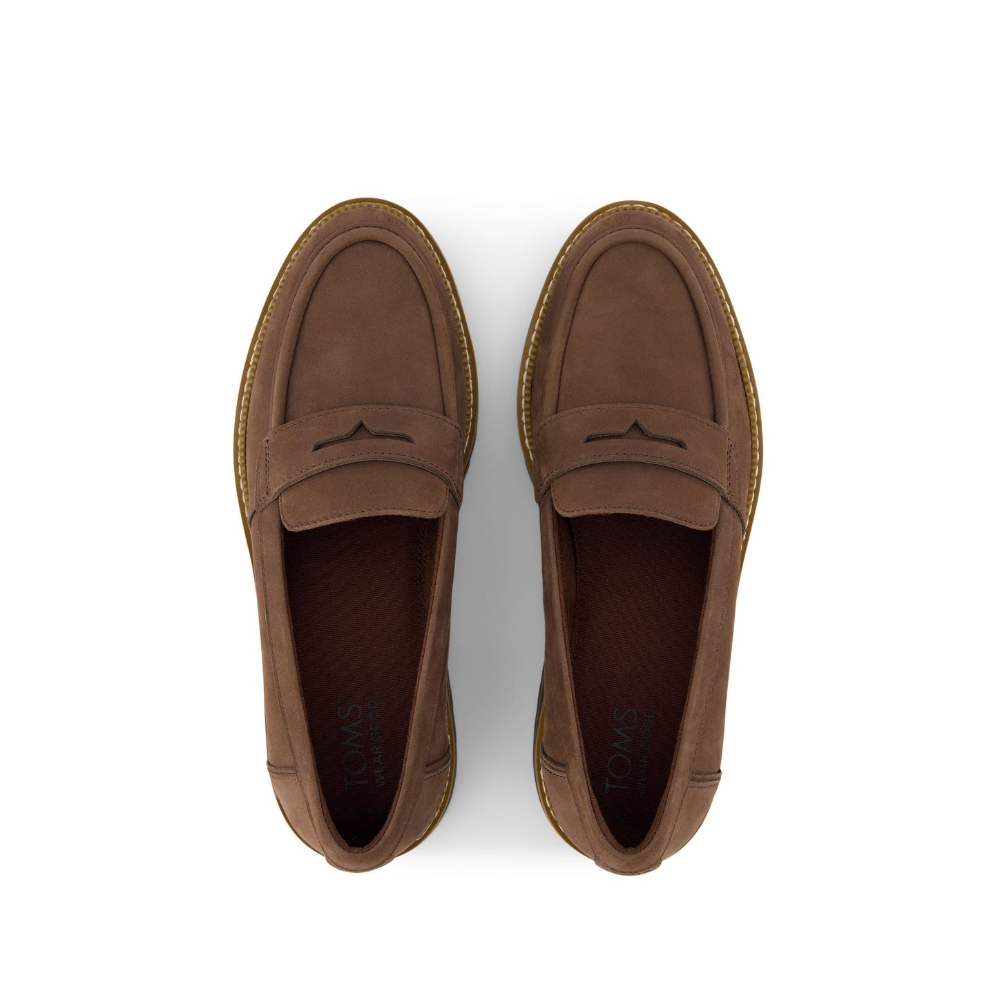 
                  
                    TOMS | Cara Leather Loafer | Dark Brown
                  
                