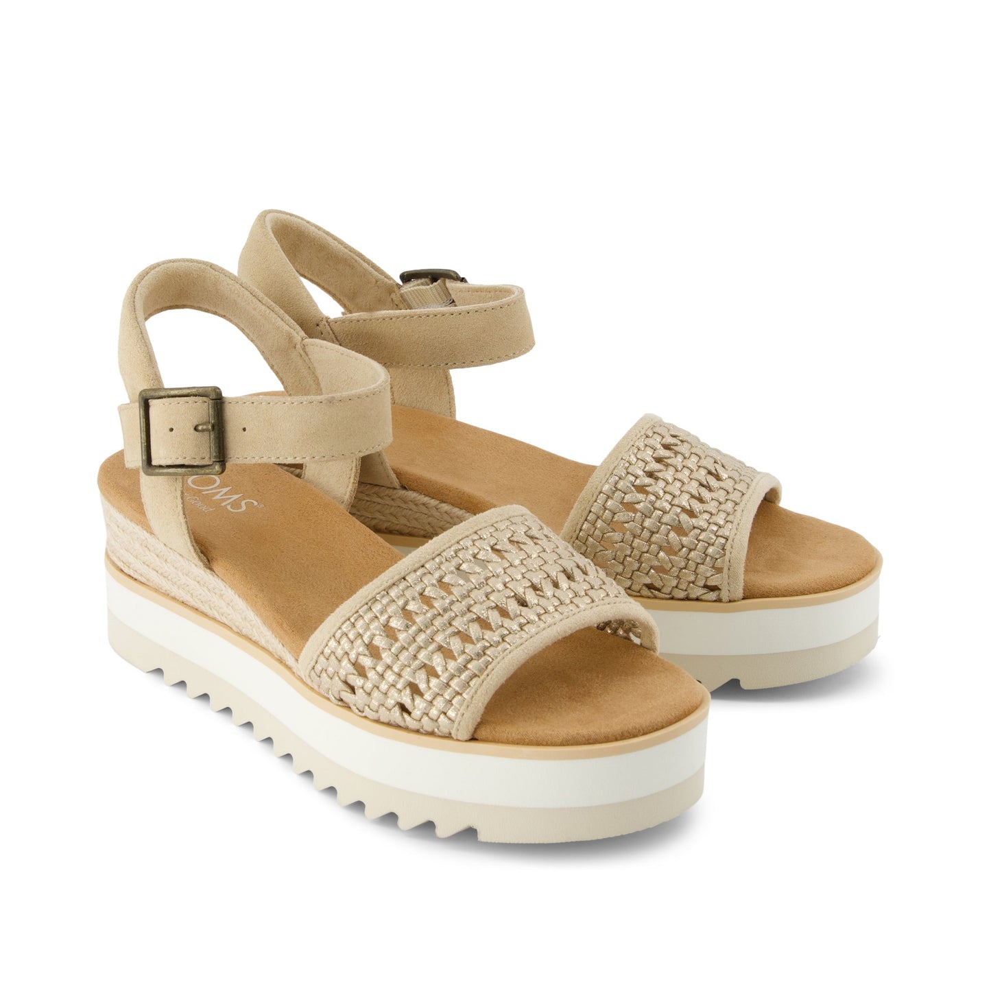 
                  
                    TOMS | Diana Wedge Sandal | Basket Weave
                  
                