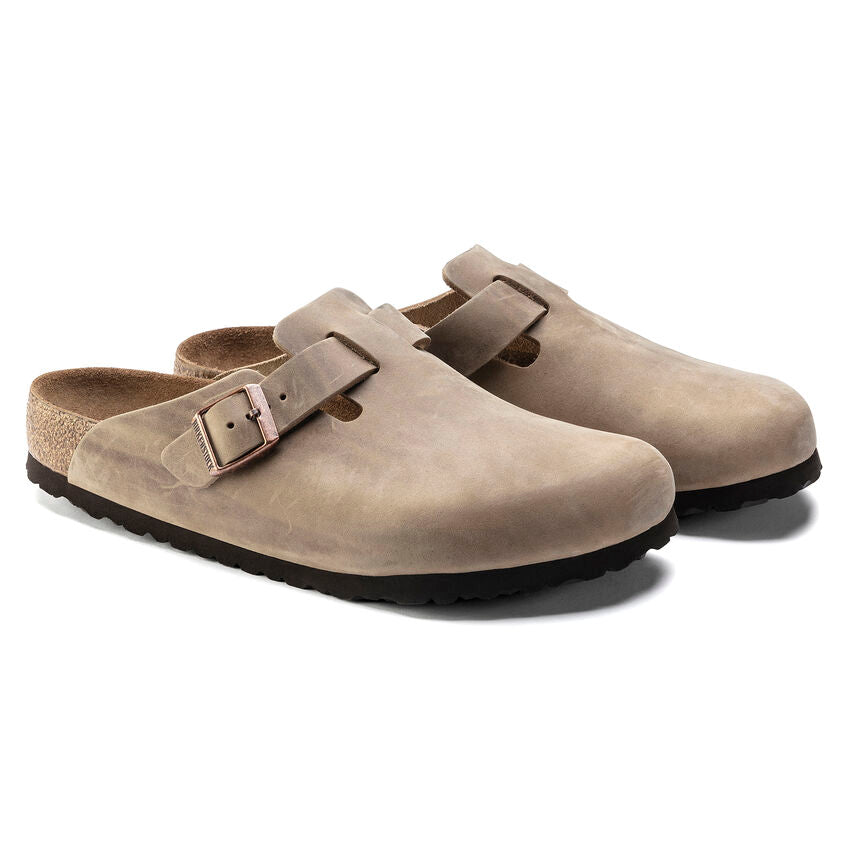 Birkenstock | Boston Soft Footbed | Oiled Leather| Narrow