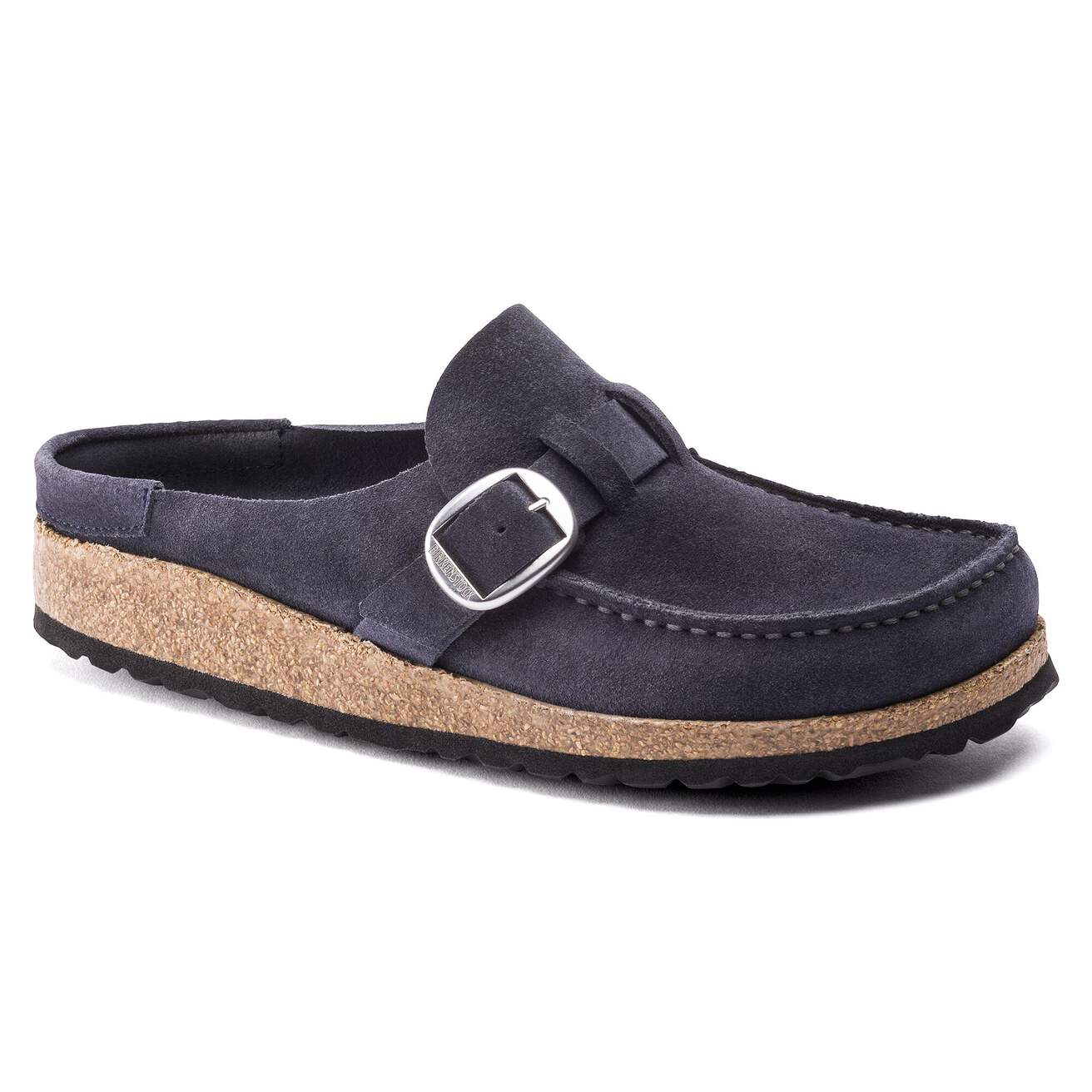 
                  
                    Birkenstock | Buckley Suede Clog | Navy
                  
                