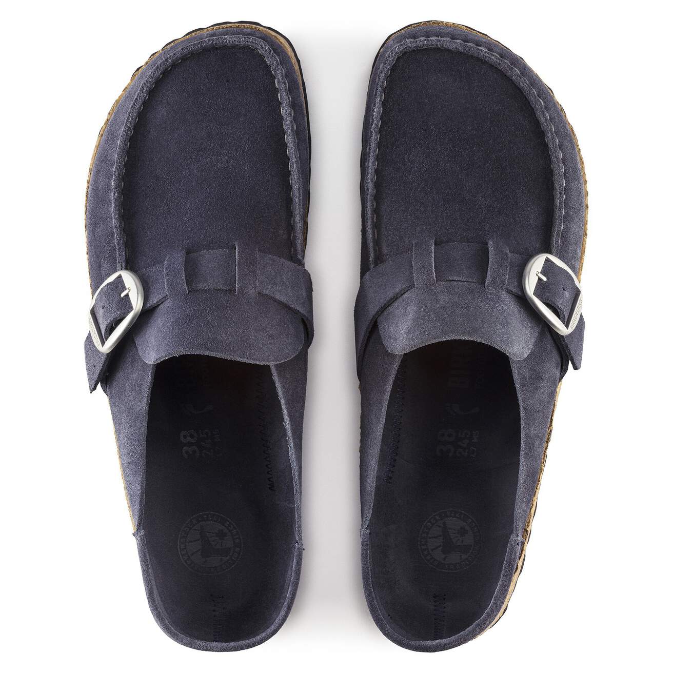 
                  
                    Birkenstock | Buckley Suede Clog | Navy
                  
                