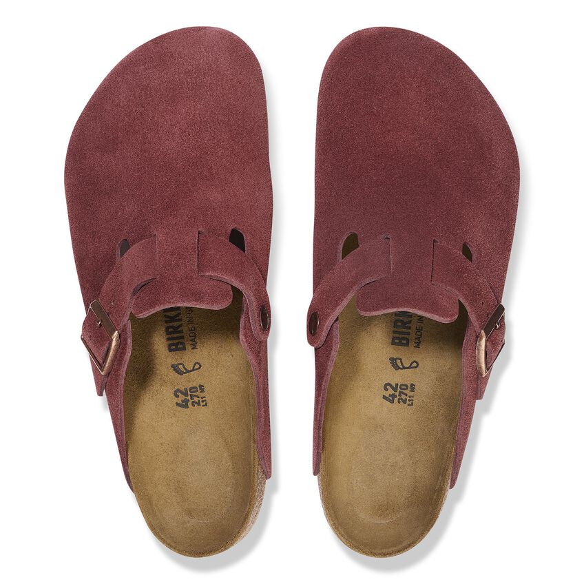 
                  
                    Birkenstock | Boston Suede Zinfandel | Narrow
                  
                
