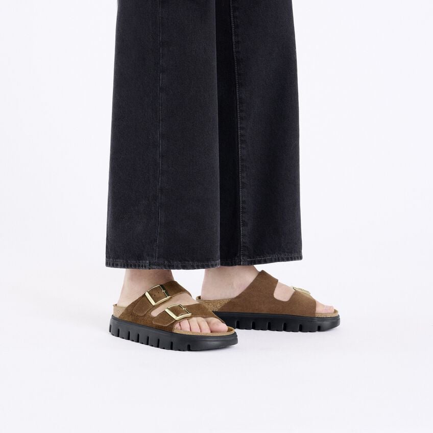 
                  
                    Birkenstock | Arizona Papillio Chunky |  Dark Tea/Black
                  
                